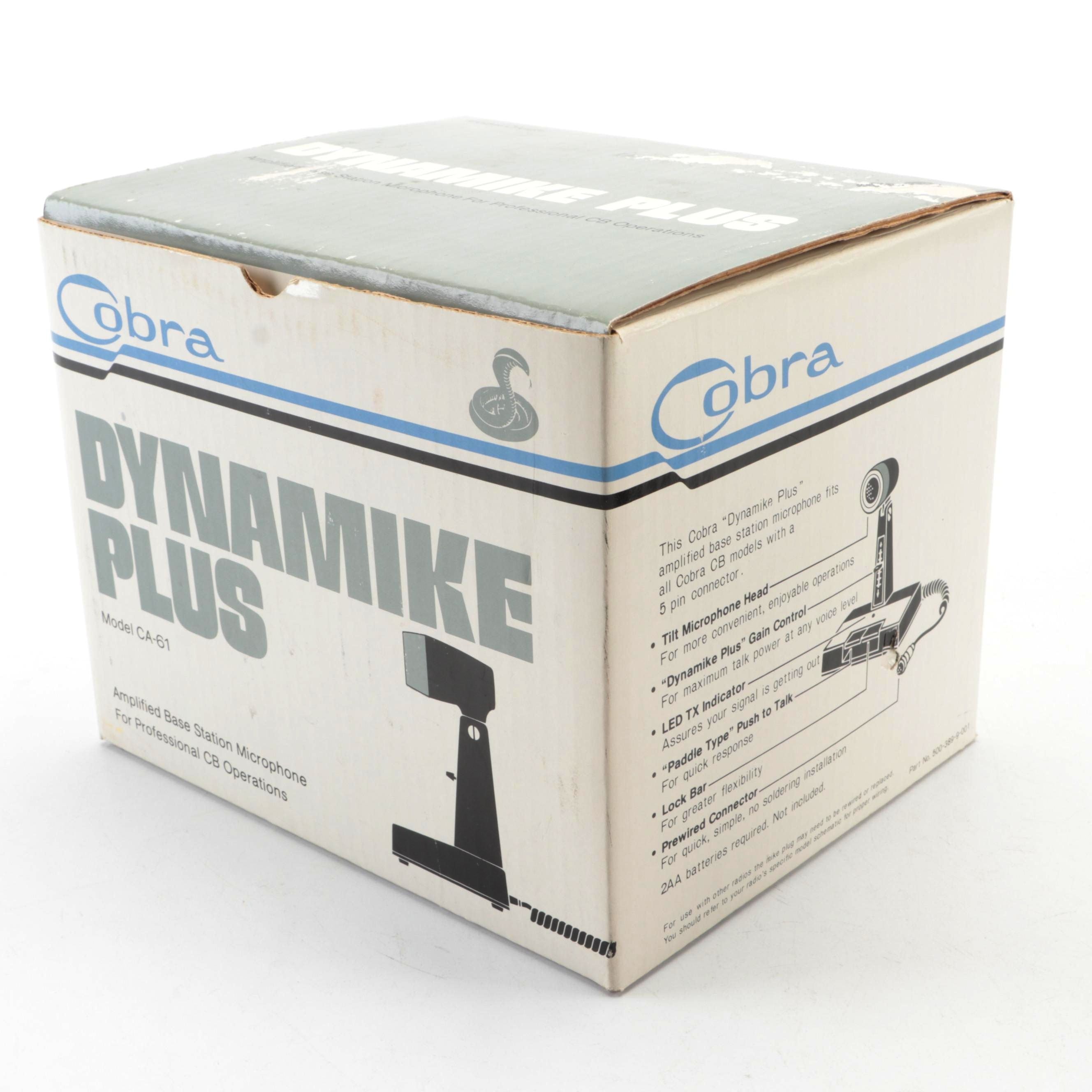 Cobra Dynamike Plus Base Station Microphone for CB Radio Everything